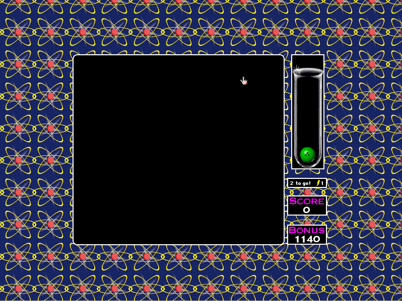 Screenshot of Chiral (Ambrosia Software, 1994) running on an emulated Power Macintosh 9500