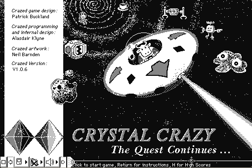 Crystal Crazy running in the browser