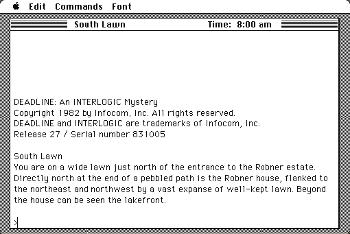 Deadline running in the browser
