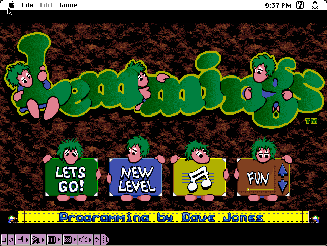 Lemmings running in the browser