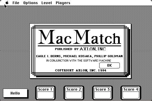 MacMatch running in the browser
