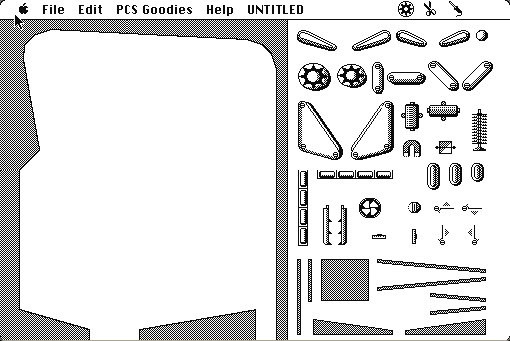 Pinball Construction Set running in the browser