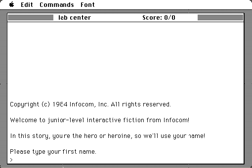 Seastalker running in the browser