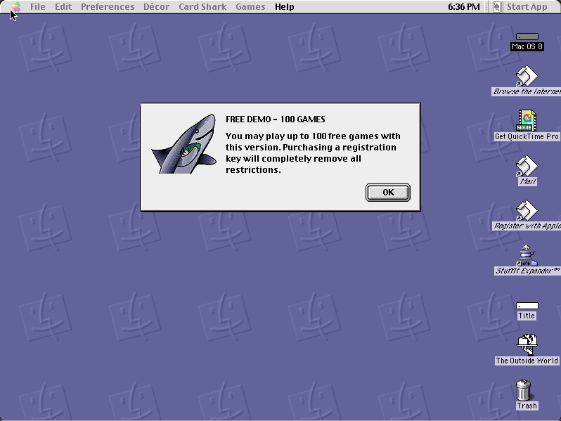 Solitaire Till Dawn running in the browser