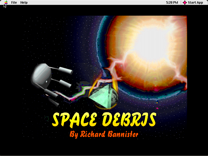 Space Debris running in the browser