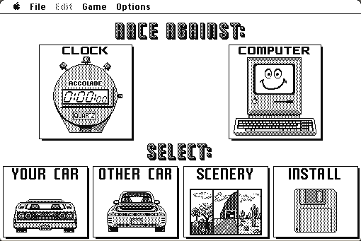 The Duel: Test Drive II running in the browser